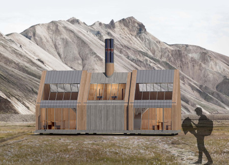 Charred Wooden Shingles and Rainwater Harvesting in A Self-Sufficient Retreat
