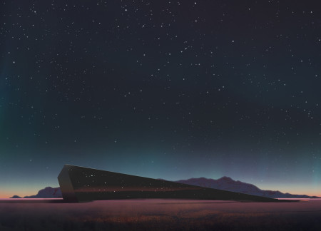 Geothermal Shelter Crafted With Carbon and Cork for Extreme Environments