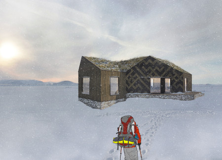 Sod-Covered Roof and Cross-Laminated Timber Panels Shape a Sustainable Community Retreat