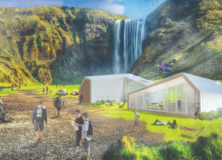 Charred Wooden Shingles and Panoramic Glass Create a Versatile Shelter for Trekkers