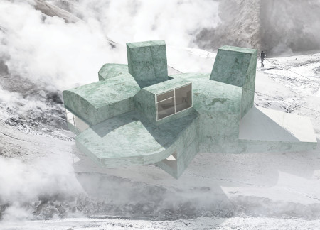 Verdigris Copper Cladding Meets Modular Timber Design in a Sustainable Retreat