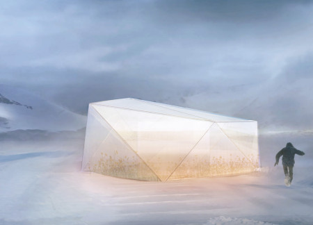 Faceted Design Embracing Transparency With Biomimicry and Natural Materials