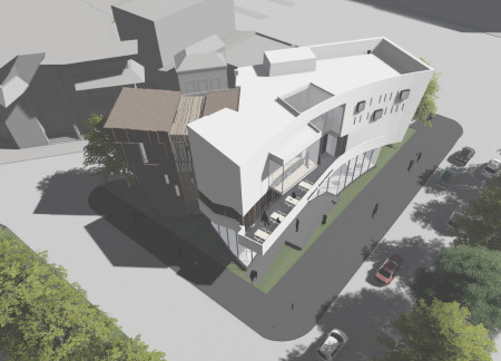 Charred Wooden Shingles and Cross-Laminated Timber Create a Dynamic Learning Space