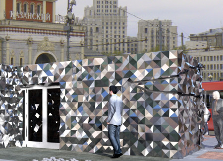 Sustainable Faceted Shelter Featuring Siberian Ash and Energy-Efficient Design Along the Trans-Siberian Route
