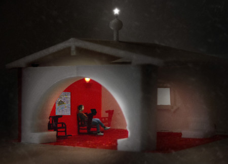 Rest Stops Featuring Curved Roofs and Timber Interiors Along the Trans-Siberian Railway