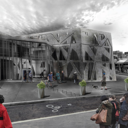 Curvilinear Form Shaped by Locally Sourced Stone and Biophilic Design Principles