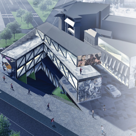 Charred Wooden Shingles and Reclaimed Timber Create a Multifunctional Community Hub  