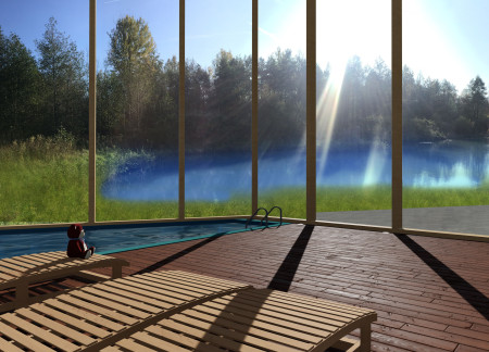 Charred Wooden Shingles and Polycarbonate Features Define Sustainable Living in Latvia  