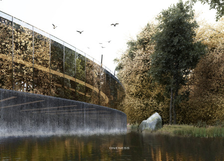 Charred Wood Shingles and Cross-Laminated Timber Define a Multifunctional Urban Hub