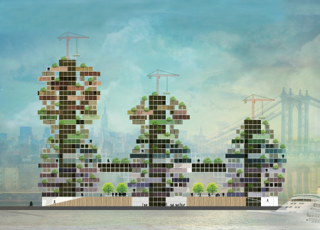 Green Roofs and Steel Framework in Modular Affordable Housing