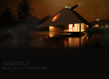 Wellness Retreat Employing Glue Laminated Timber and Natural Insulation Techniques in a Serene Landscape