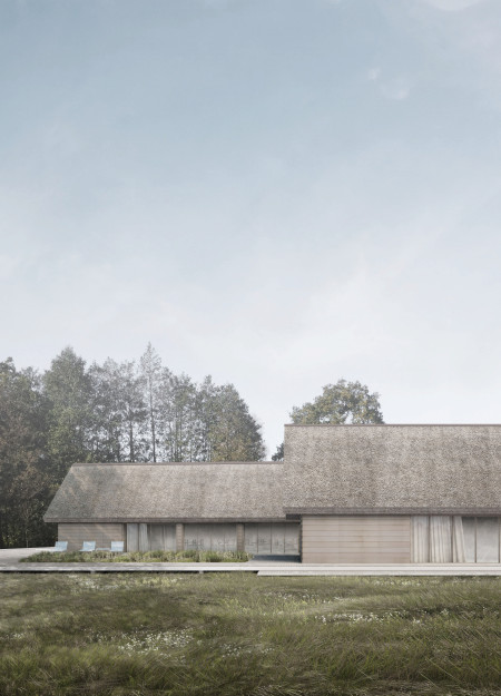 Natural Ventilation and Elevated Design in a Birch-Clad Retreat  