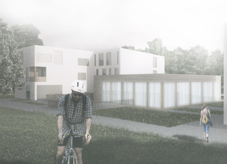 Charred Wooden Shingles and Laminated Timber Panels Frame a Sustainable Meditation Retreat  