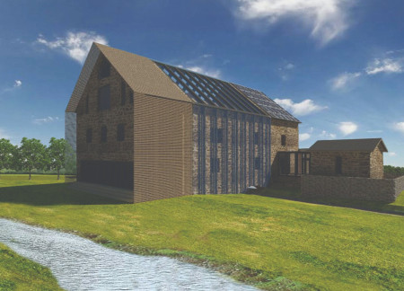 Meditation Retreat Featuring Local Stone and Cross-Laminated Timber for Sustainable Design