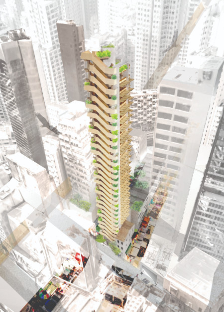 Charred Wooden Shingles and Cross-Laminated Timber Shape a Flexible Timeshare Housing Solution  