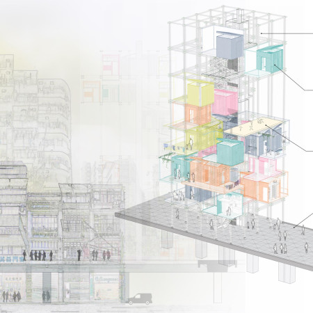 Sustainable Bamboo Structures Enhanced with Translucent Polycarbonate for Urban Living