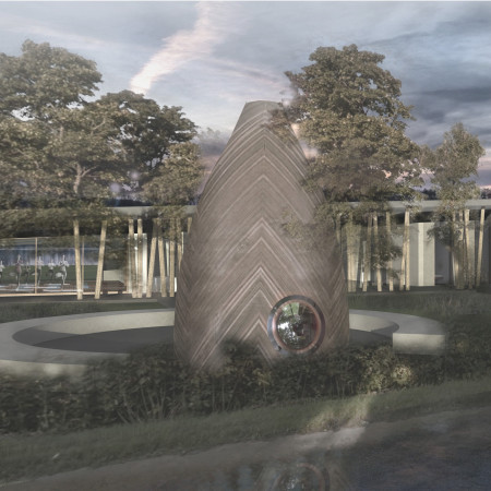 Meditation Retreat Utilizing Cross-Laminated Timber and Charred Wood for Sustainable Design