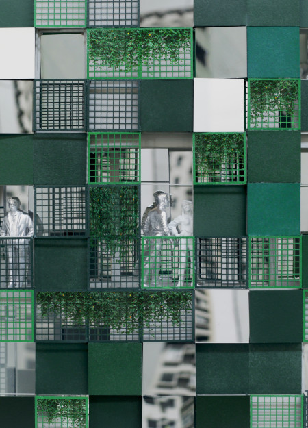 Reflective Façade And Vertical Gardens Defining Sustainable Urban Living