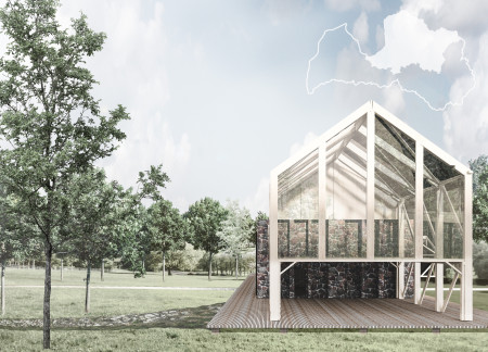 Meditation Retreat Featuring Locally Sourced Stone and Sustainable Timber Construction