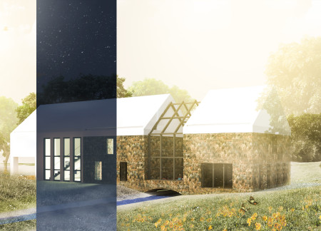 Charred Wooden Shingles and Cross-Laminated Timber Panels Create a Serene Retreat Fostering Connection with Nature