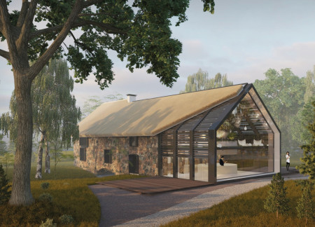 Charred Shingles And Glass Facades Defining A Sustainable Retreatment In Nature