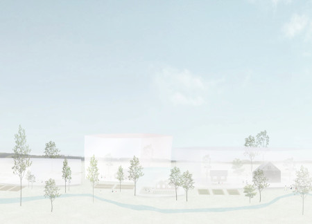 Sustainable Community Space Featuring Cross-Laminated Timber Panels and Fabric Structures