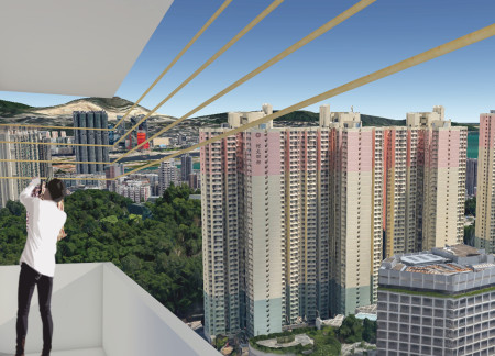 Modular Community Living Enhanced by Bamboo Scaffolding and Sustainable Materials