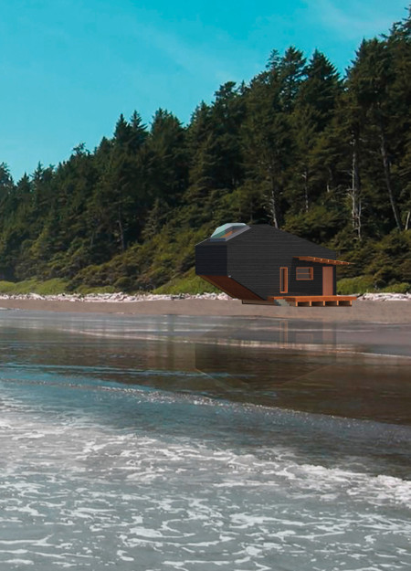 Charred Wooden Shingles and Skylights Create Harmonious Cabins for Immersive Nature Experiences