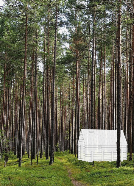 Charred Wooden Shingles and Cross-Laminated Timber Panels Enhance Coastal Retreat Design