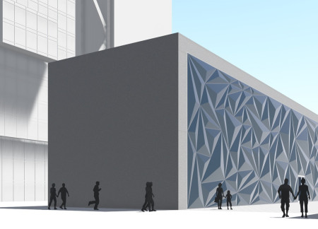 Charred Wooden Shingles and Glass Facade Enhance Community Engagement in Cultural Hub