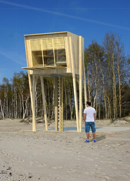 Elevated Cabins Crafted from Sustainable Timber with Expansive Glazing for Nature Immersion