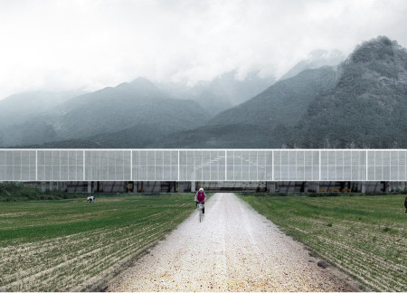 Charred Wooden Shingles and Polycarbonate Roofs in Rural Communal Living