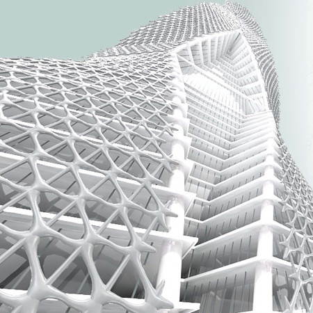 Living Facades and Biophilic Design in a Sustainable High-Rise Community