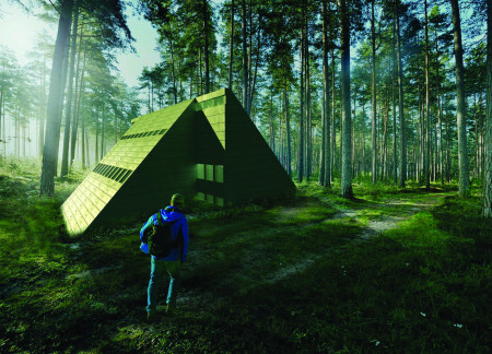 Charred Wooden Shingles and Panoramic Glazing in Sustainable Coastal Retreats