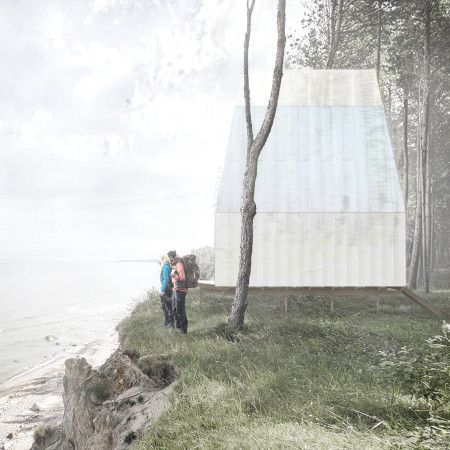 Charred Wooden Shingles and Cross-Laminated Timber Elevate a Coastal Retreat Design