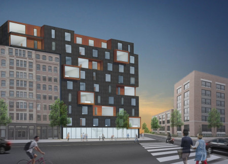 Charred Wooden Shingles and Cross-Laminated Timber Panels Form Dynamic Community Housing Solution
