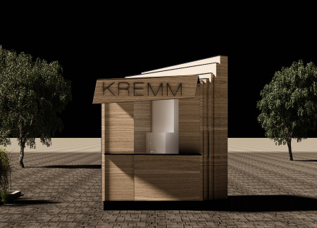Sustainable Pavilion With Rainwater Harvesting and Plywood Structure