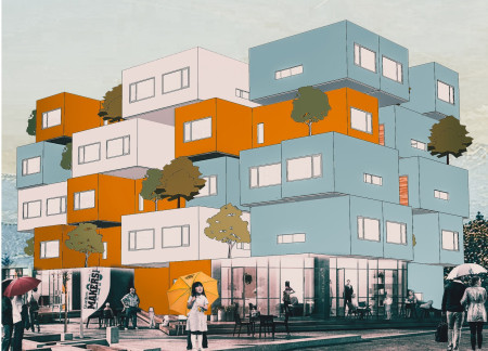 Charred Wooden Shingles and Modular Design Elevate Sustainable Housing Solutions