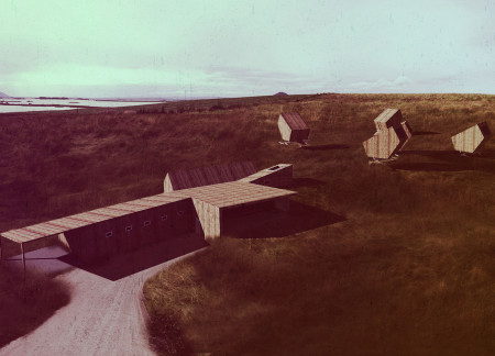 Geothermal Haven Crafted From Thermal Wood and Charred Shingles Designed for Celestial Observation
