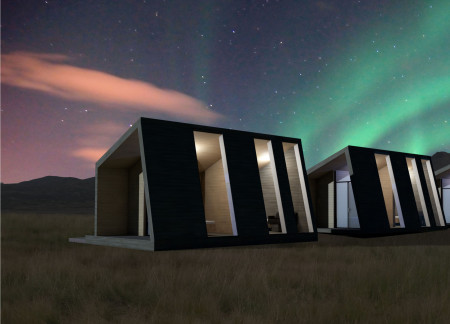 Charred Wooden Shingles and Cross-Laminated Timber Form a Multi-Functional Community Retreat
