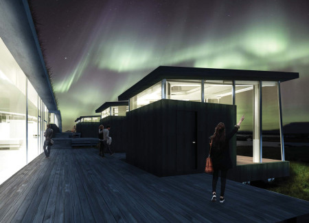 Charred Wood Shingles and Green Roofs Creating a Natural Retreat in Iceland