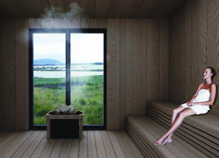 Modular Cabins Crafted from Charred Wooden Shingles in Harmony with Northern Landscapes