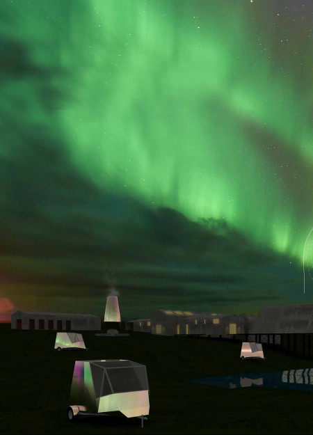 Cross-Laminated Timber Clusters Enhance Aurora Experiences in Sustainable Retreat  