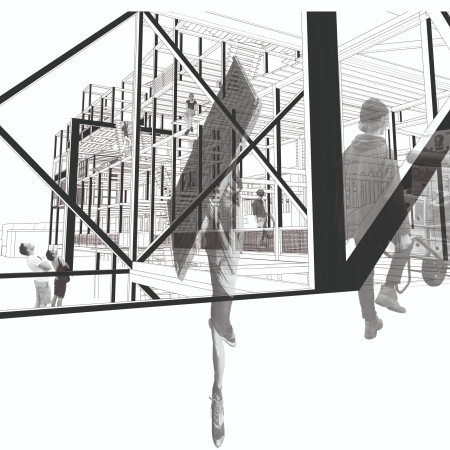 Reclaimed Metal Framework With Sustainable Timber Elements for Modular Housing Solutions