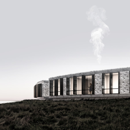 Turf-Roofed Retreat Blending Local Stone and Natural Light in Icelandic Landscape