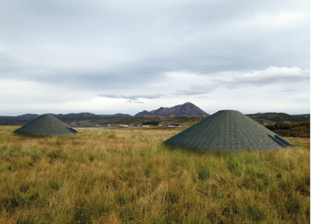 Volcanic-Inspired Cabins Featuring Transparent Glass and Recycled Steel for Northern Lights Views