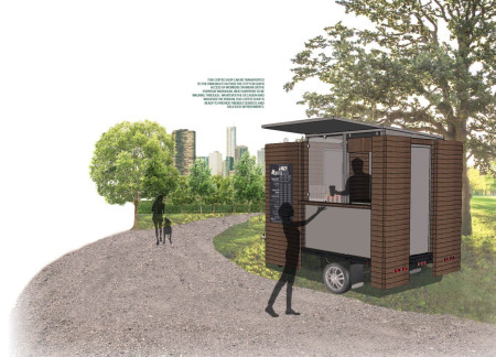 Charred Wooden Shingles and Green Roof Design in Cohesive Community Living