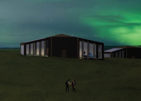 Charred Wooden Shingles and Cross-Laminated Timber Create a Unique Campground Experience in Iceland  