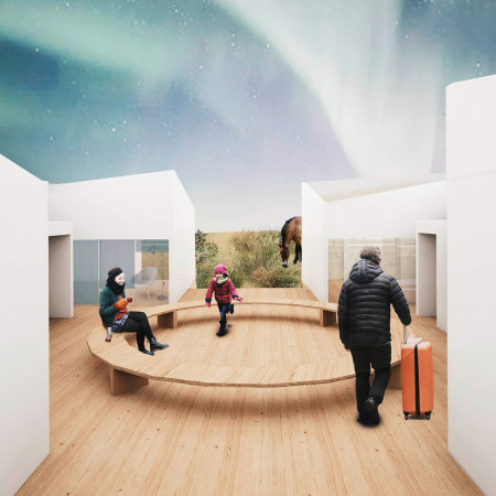 Experiencing Nature Through Cross-Laminated Timber Frames and Transparent Polycarbonate in an Icelandic Retreat