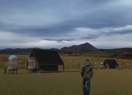 Mobile Capsules Crafted from Insulated Glass and Dark-Stained Timber Offering Panoramic Views of the Northern Lights  